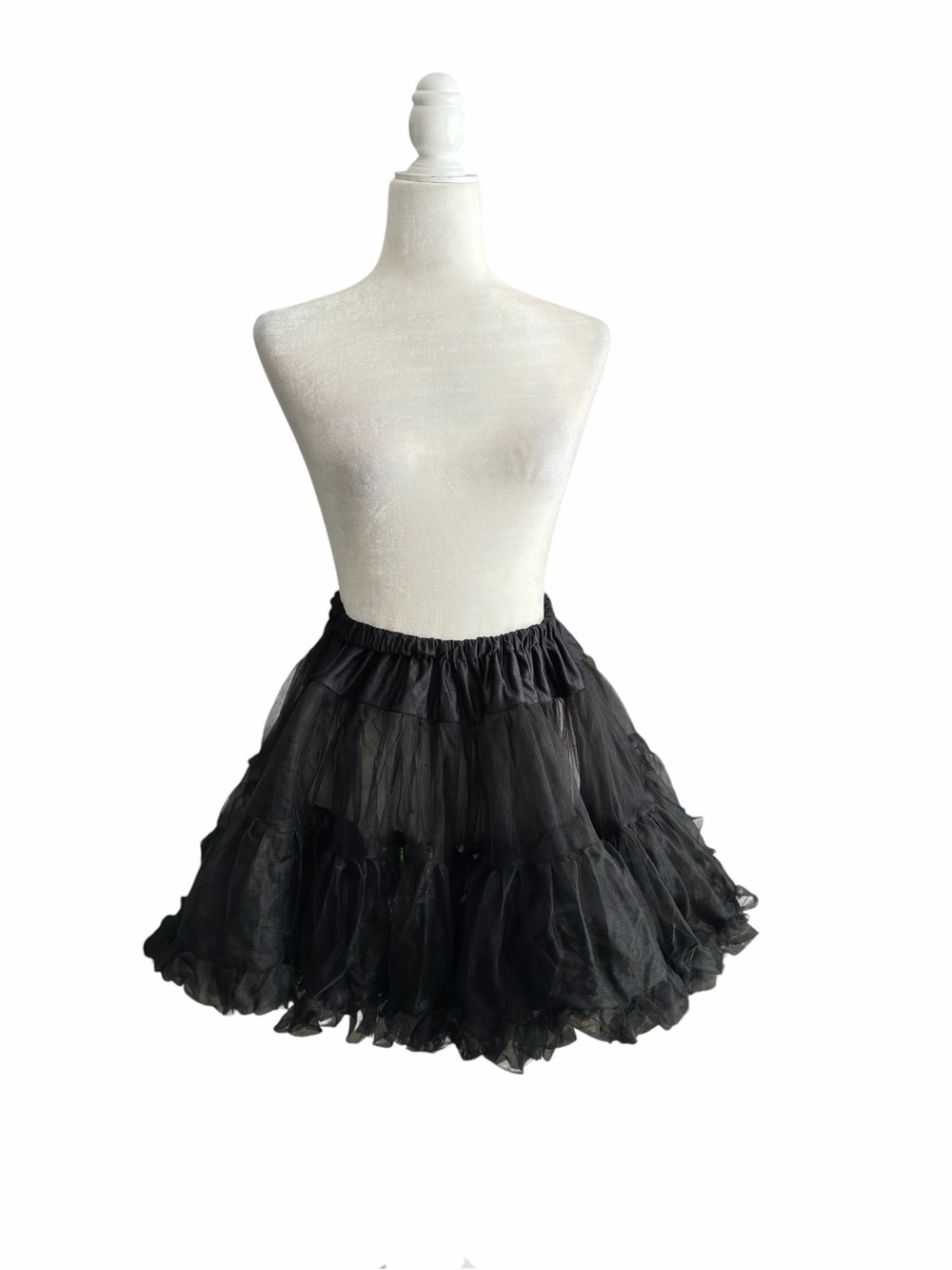 Leg avenue Black Layered Tulle Mini Skirt - Women
